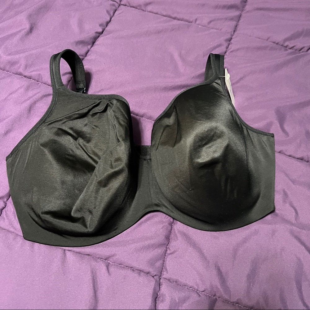 Cacique bra everyday solutions sexy support smooth balconette nwt size 42H black